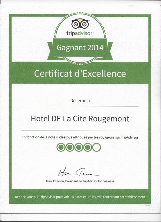 Hotel De La Cite Rougemont Paris Exterior photo